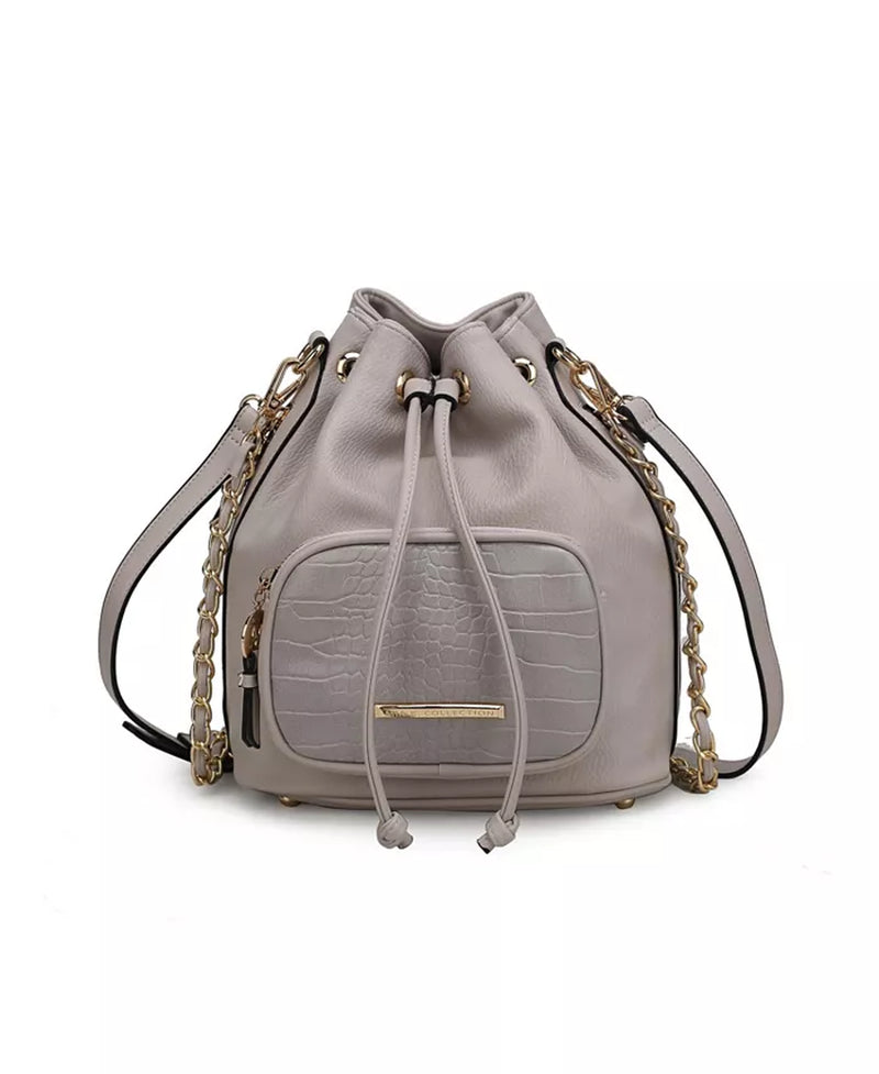 Azalea Bucket Hobo Crossbody Bag by Mia K