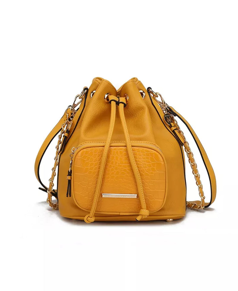 Azalea Bucket Hobo Crossbody Bag by Mia K